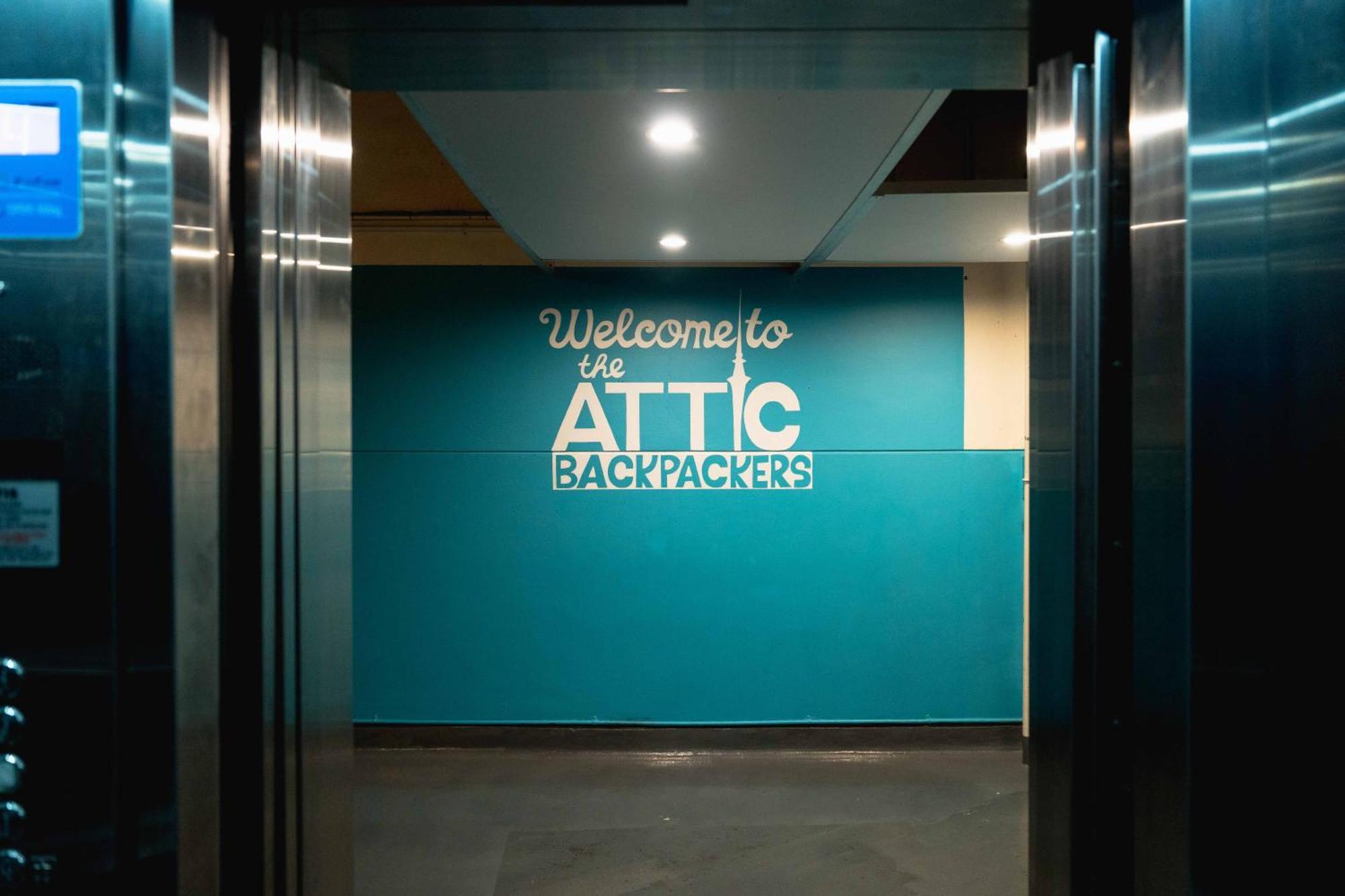오클랜드 Attic Backpackers 호스텔 외부 사진